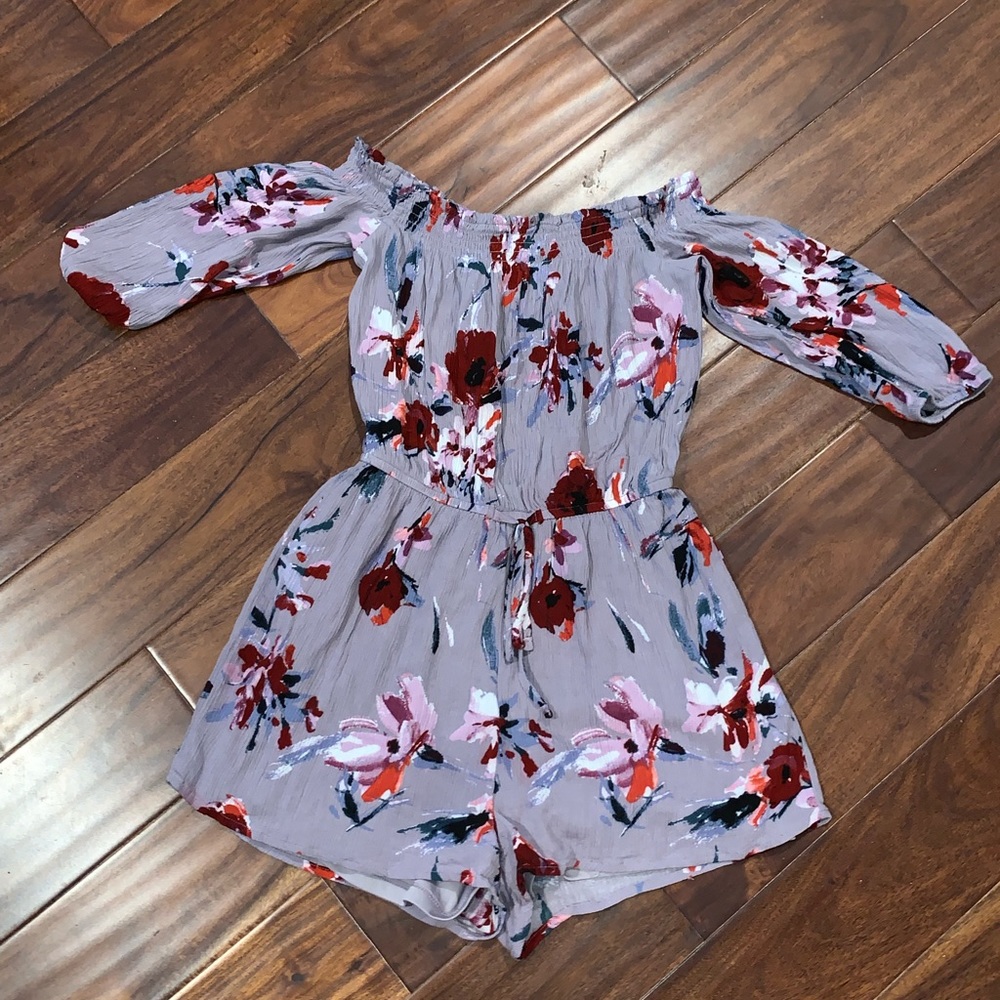 Purple Romper